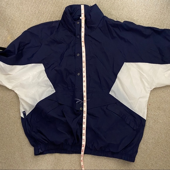 Reebok Windbreaker Jacket Size Large Mens - Picture 7 of 8